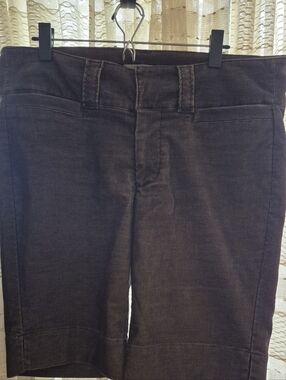 Vintage 90's Z. Cavaricci Brown Corduroy High-Waist Shorts